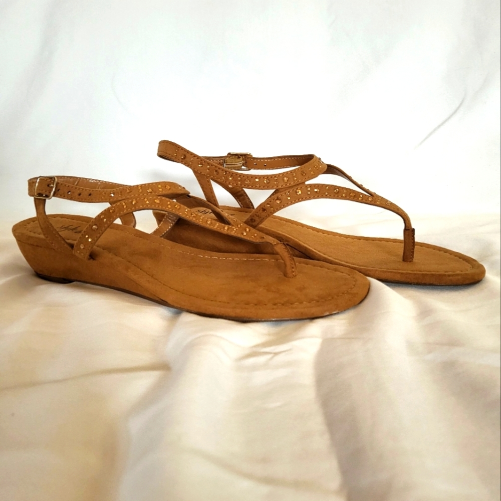 INC Brown Sandals